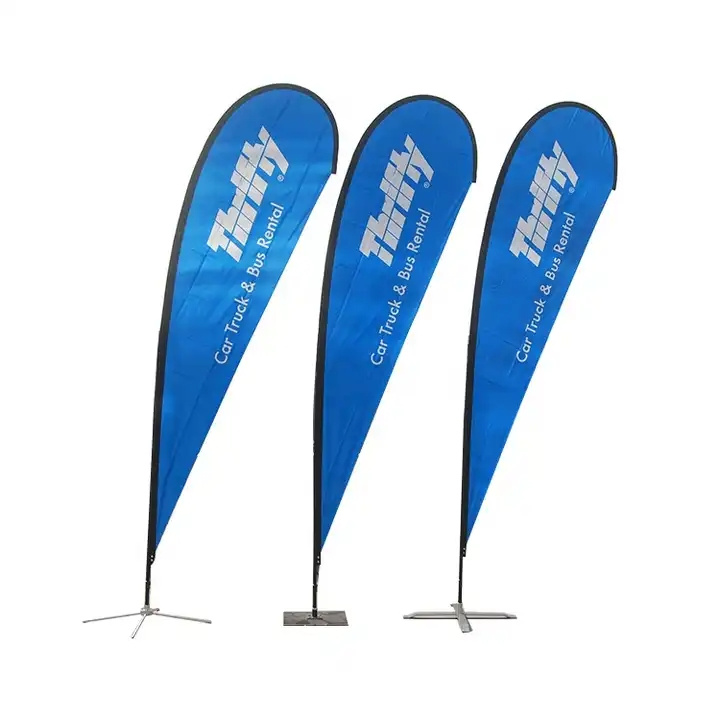 9.2ft Teardrop Flag With Rever