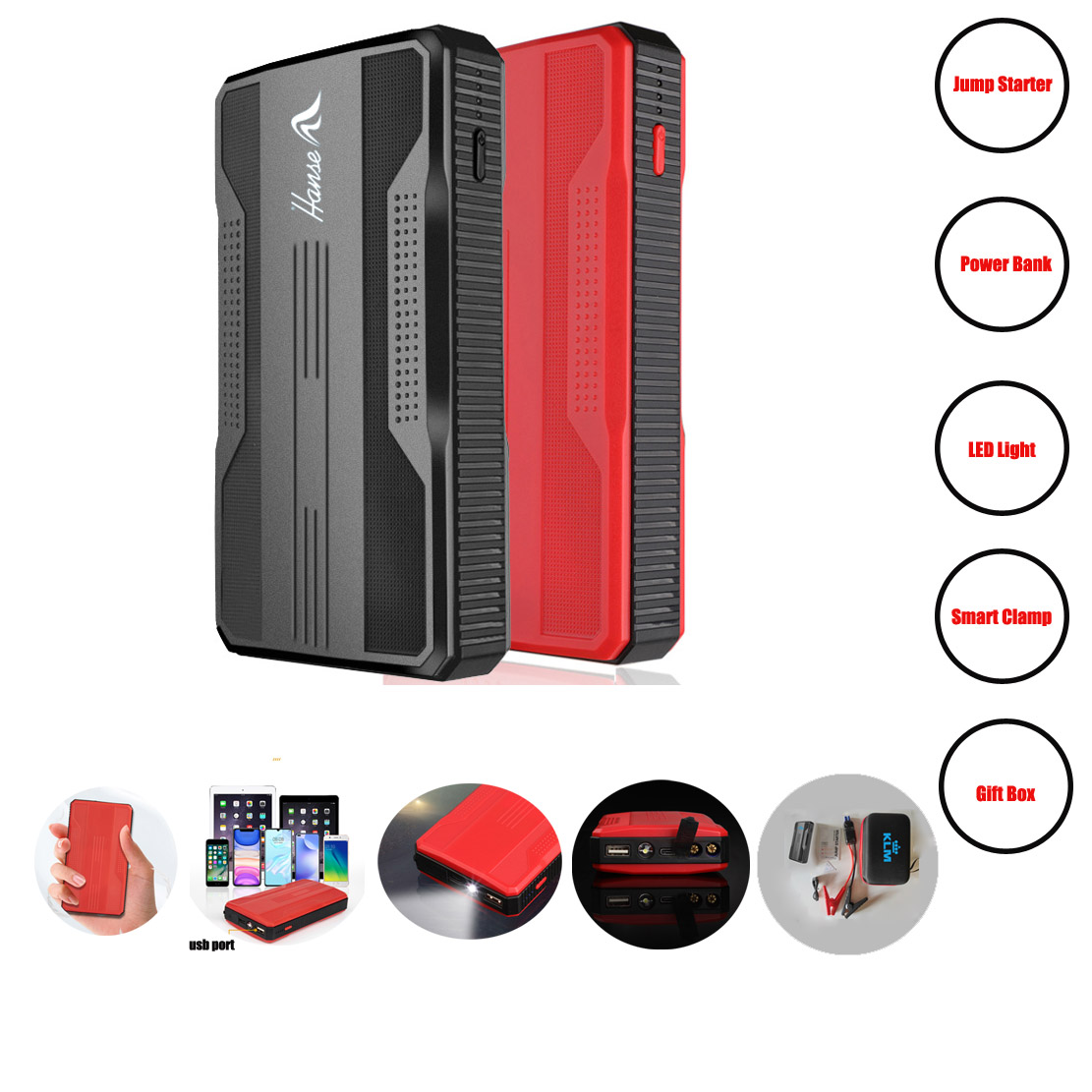 10,000 mAh Multi-Function Emer